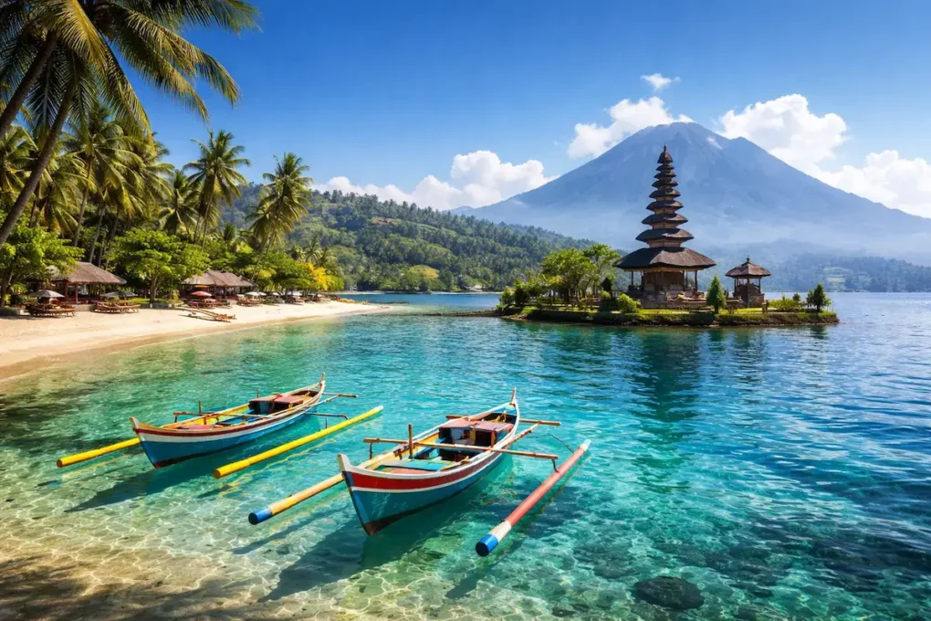 السياحة في إندونيسيا للعائلات الخليجية 2026 — بالي ولومبوك