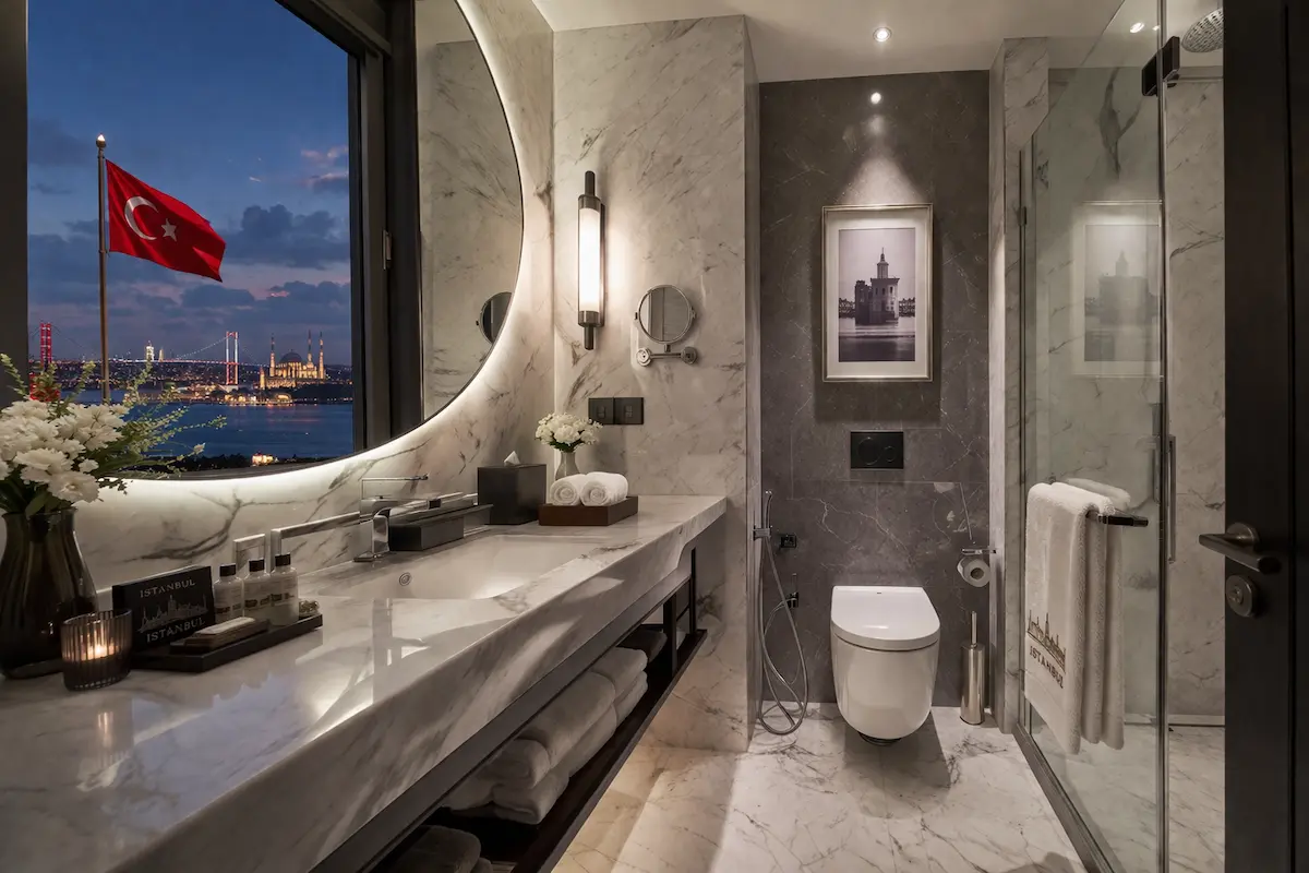 فنادق إسطنبول فيها شطاف للعائلات الخليجية 2026 — دليل SafraVIP الموثق في تقسيم وشيشلي والبوسفور