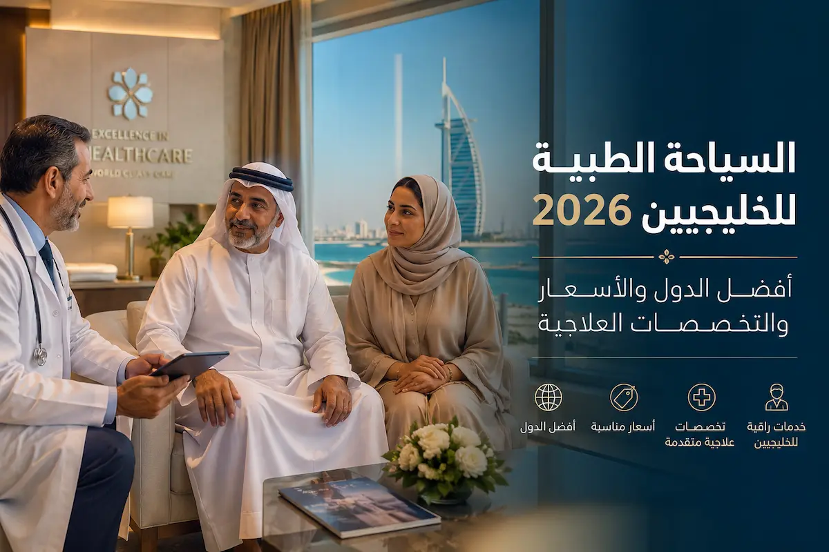 السياحة الطبية للخليجيين 2026 — دليل SafraVIP الشامل