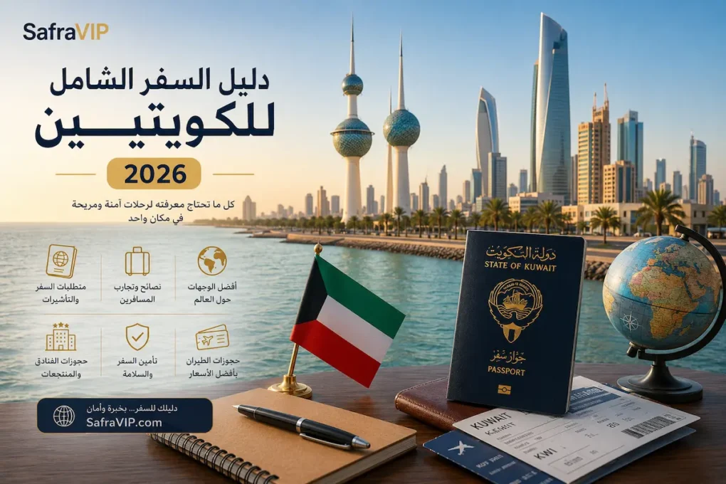 دليل السفر الشامل للكويتيين 2026
