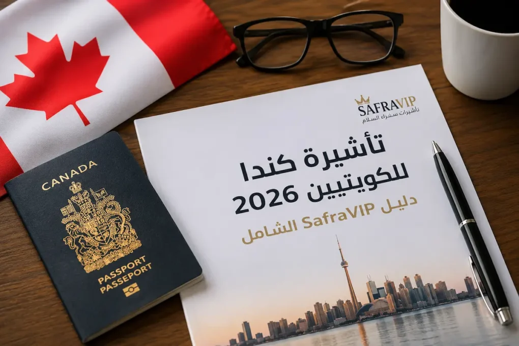 تأشيرة كندا للكويتيين 2026 — دليل SafraVIP الشامل